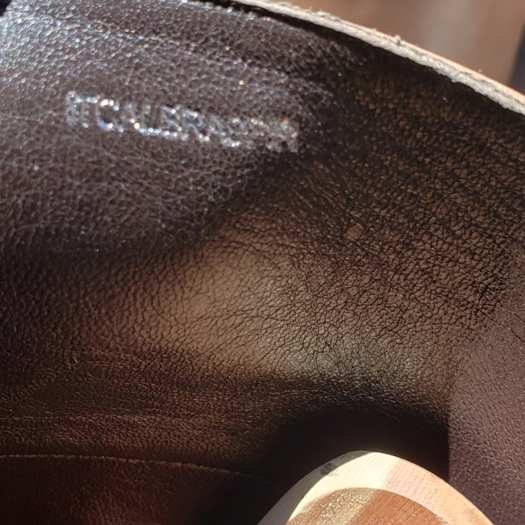 Burberry Tan Perforated Leather Knee High‎ BootsV - Picture 7 of 15